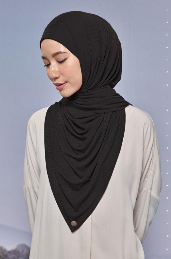 IRONLESS : AIR SCARF IN BLACK