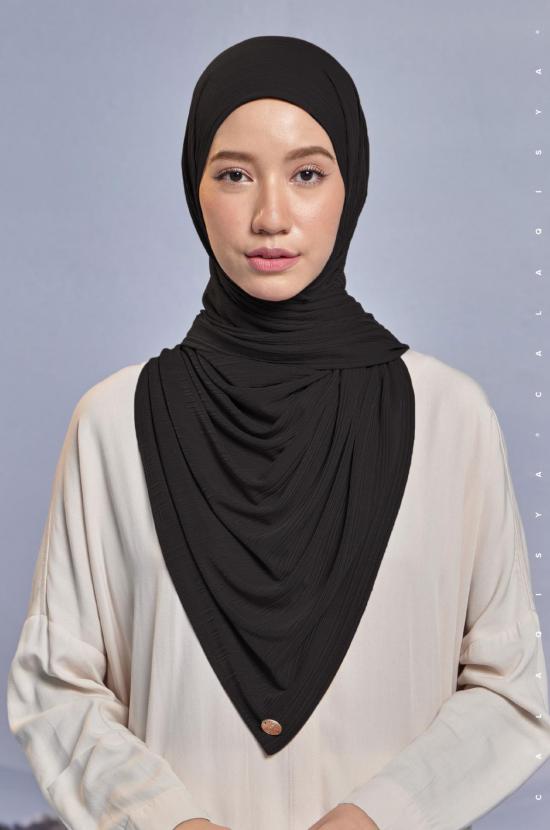 IRONLESS : AIR SCARF IN BLACK