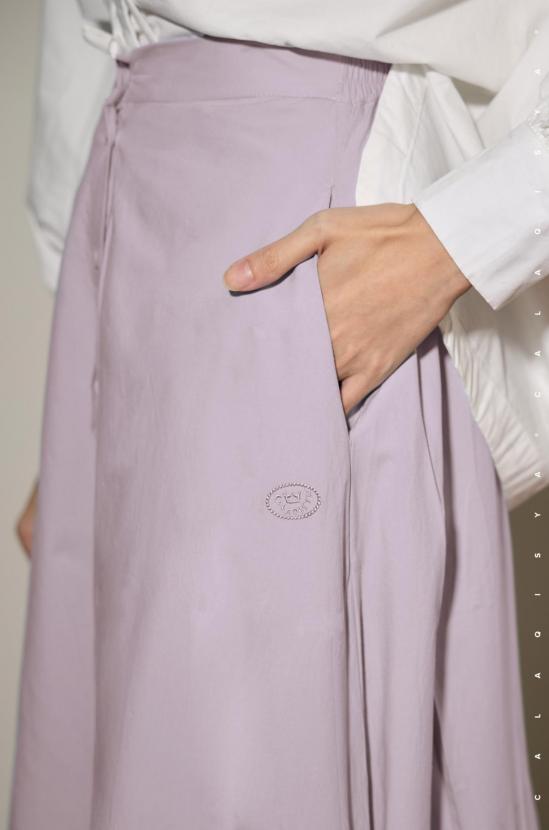 ANNE SKIRT IN MAUVE SHADOWS