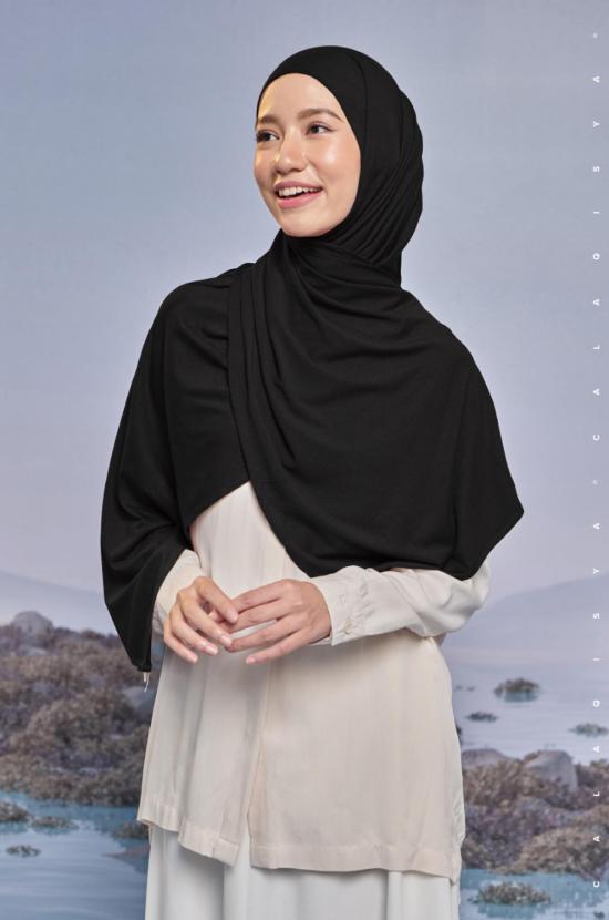 ELEMENT SHAWL IN BLACK (ODOURLESS)