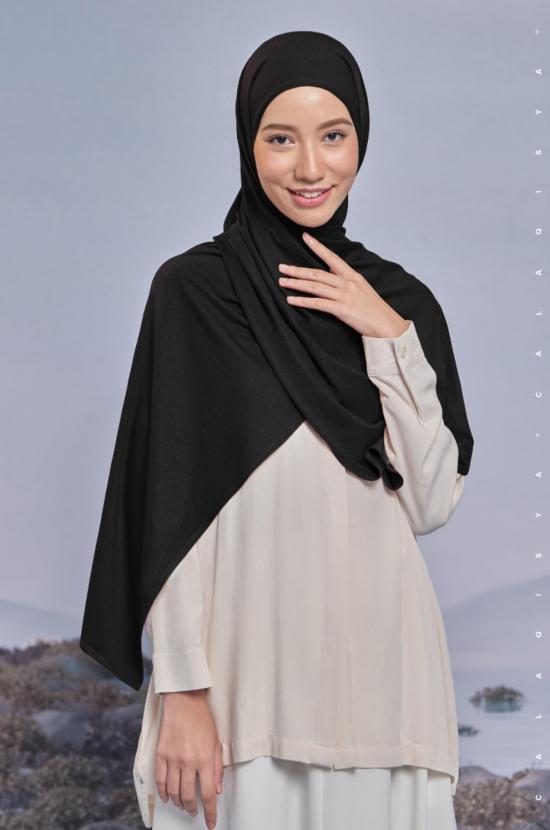 ELEMENT SHAWL IN BLACK (ODOURLESS)