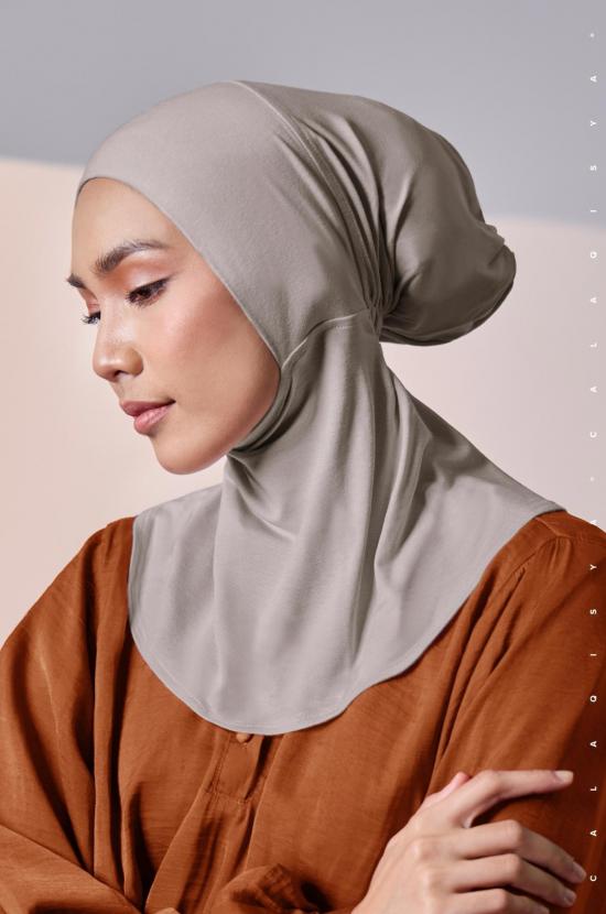 FULL UNDERSCARF IN DOVE GREY (ODOURLESS)