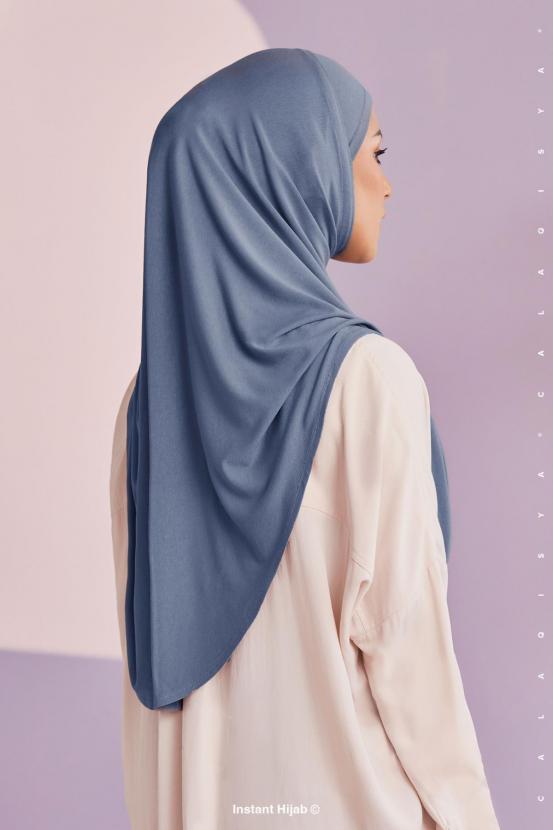 ELEMENT INSTANT HIJAB (M) IN TWILIGHT BLUE (ODOURLESS)