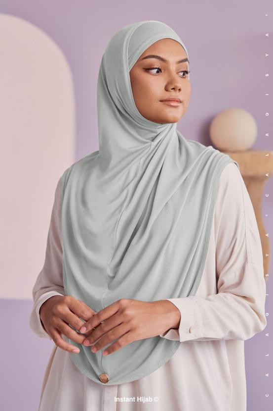 ELEMENT INSTANT HIJAB (XL) IN MILKY GREEN (ODOURLESS)