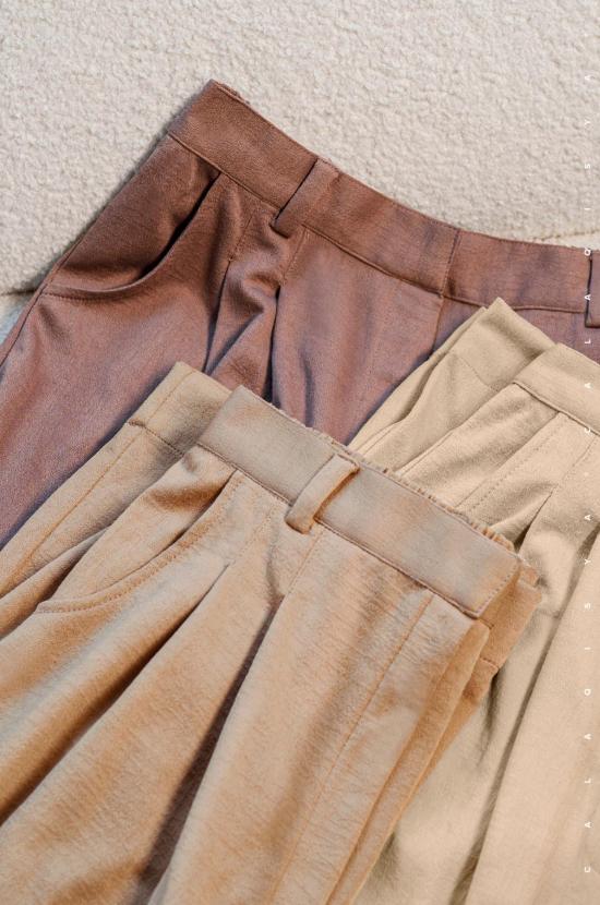 JAC PANTS IN BLEACHED SAND