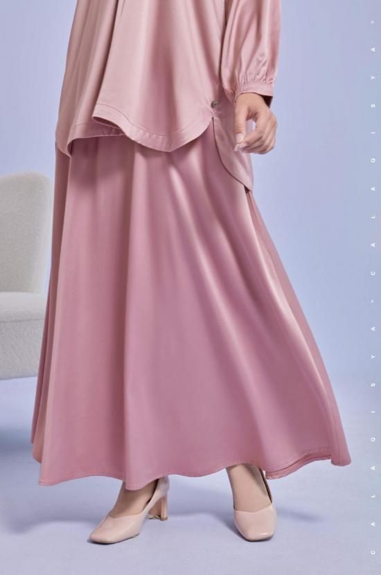 NOMI SKIRT IN CAMEO PINK