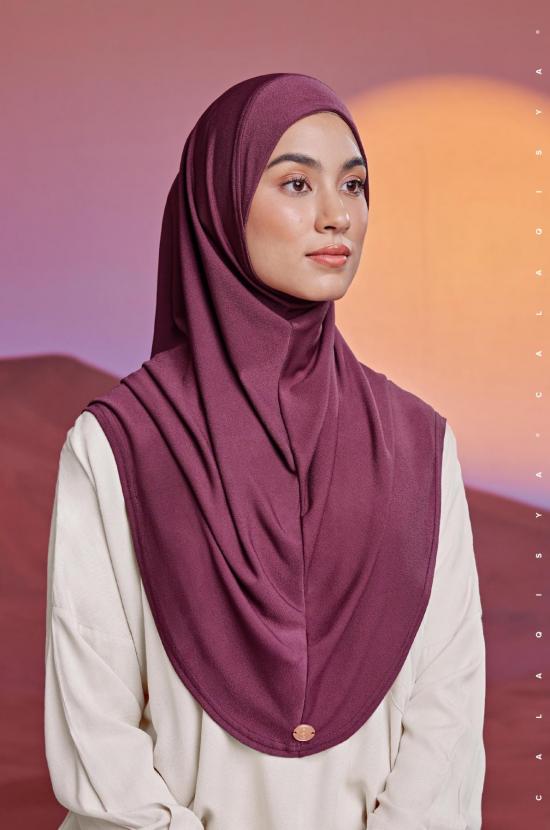 IRONLESS : SAFA INSTANT IN CRUSHED VIOLET (ODOURLESS)
