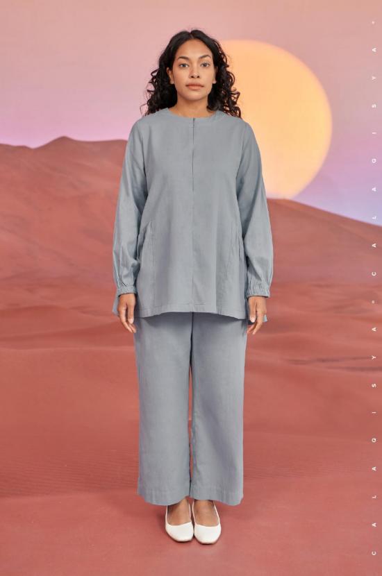 YARA PANTS IN CASHMERE BLUE