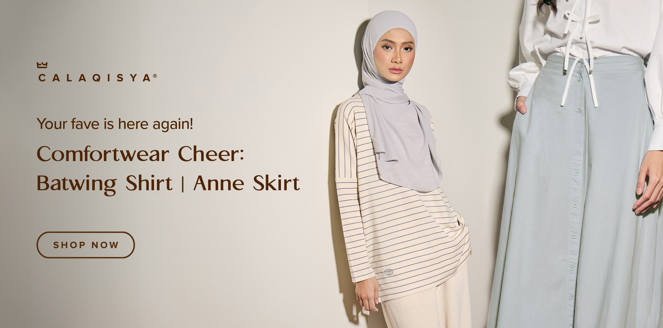 ANNE SKIRT & COMFORTWEAR CHEER : BATWING SHIRT 2024