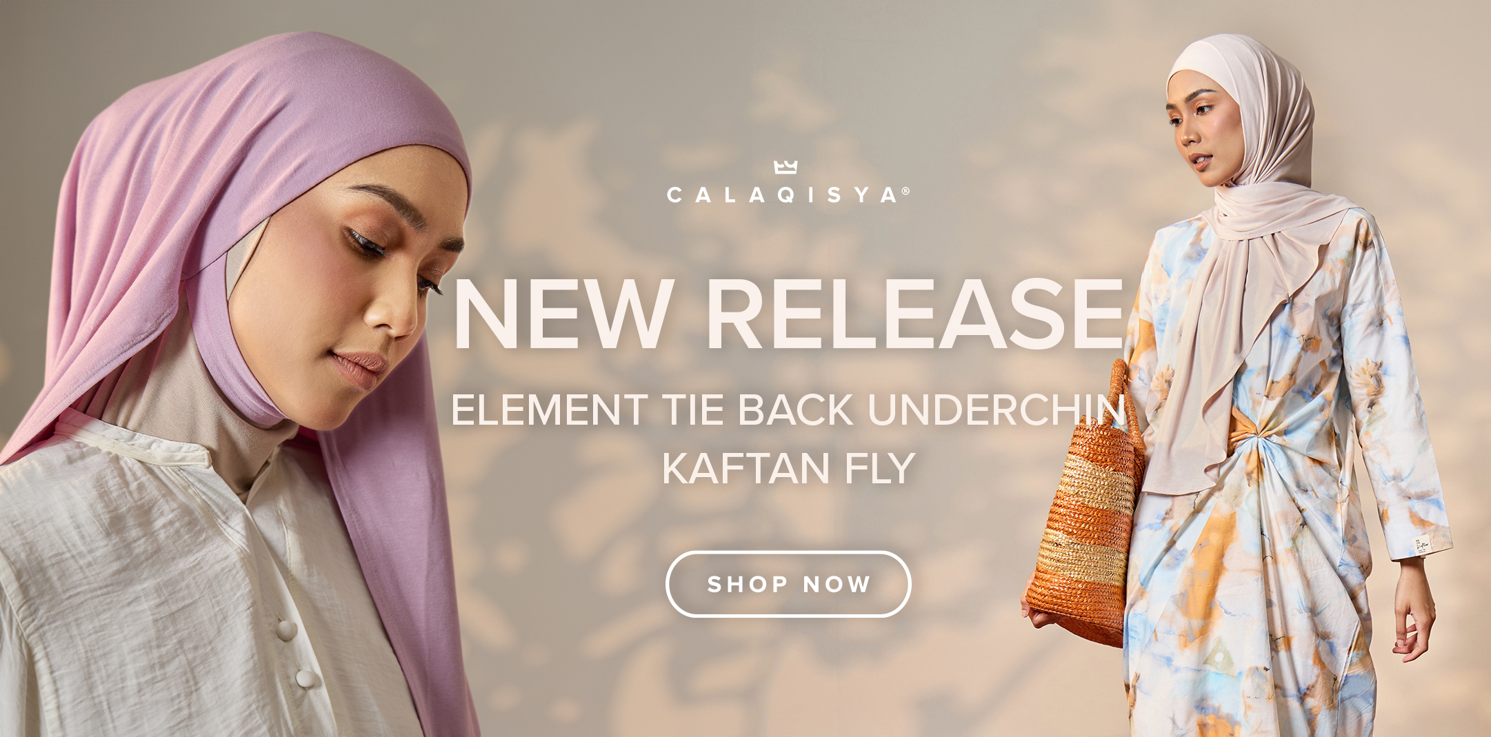 ELEMENT TIE BACK UNDERCHIN & KAFTAN FLY 2024